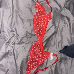 Tease Hearts Unlined Demi Bra